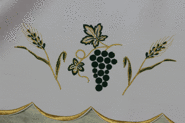 Obrus ołtarzowy haftowany plamoodporny Winogrona